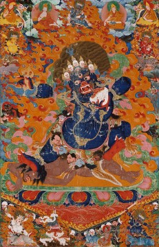  muerte pintura - Yamantaka Destructor del Dios de la Muerte Budismo Tibetano